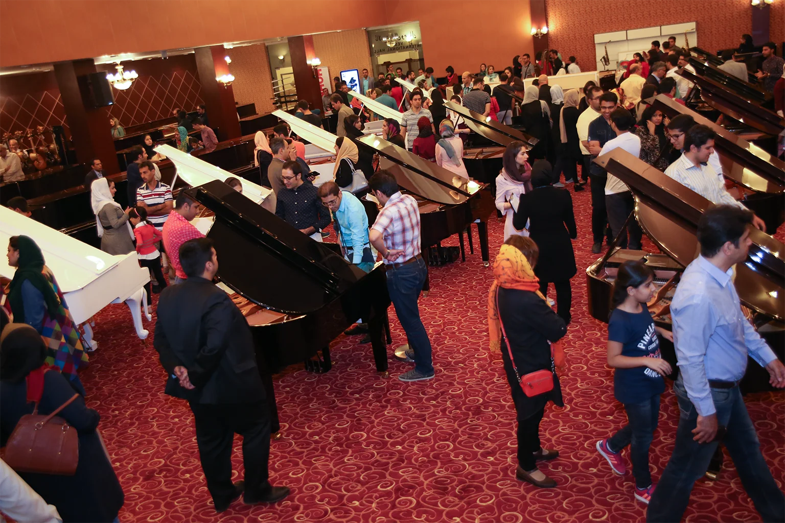2nd Barbad Piano Exhibition (at Homa Hotel 2015)